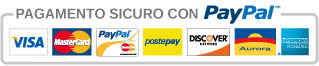 Pagamento sicuro tramite circuito PayPal